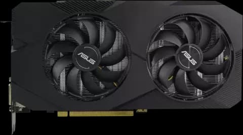 کارت گرافیک ASUS مدل DUAL-GTX1660-O6G EVO