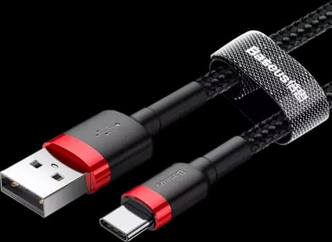 کابل شارژ 1 متری USB به TYPE-C باسئوس مدل CAFULE