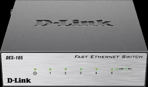 سوییچ 5 پورت D-LINK مدل DES-105