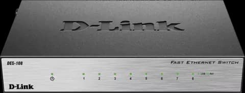 سوئیچ8 پورت D-LINK مدل DES-108
