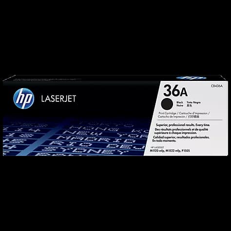 کارتریج تونر مشکی طرح اصلیHP مدل 36A