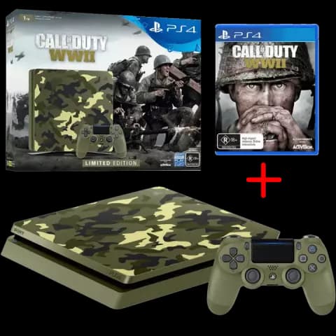کنسول بازی SONY پلی استیشن 4 اسلیم 1 ترا بایت مدل CUH-2116B به همراه بازی CALL OF DUTY