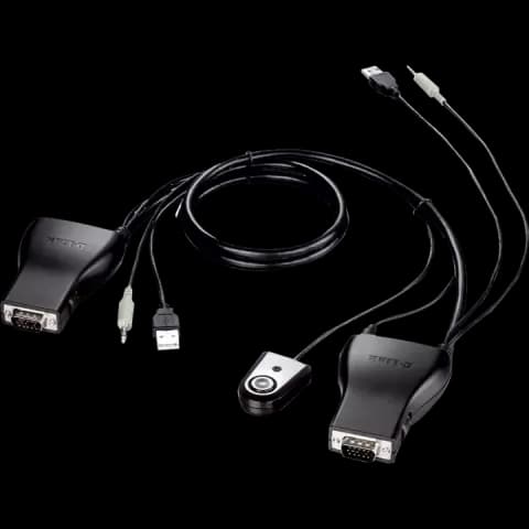 سوییچ 2 پورت D-LINK KVM مدل DKVM-222