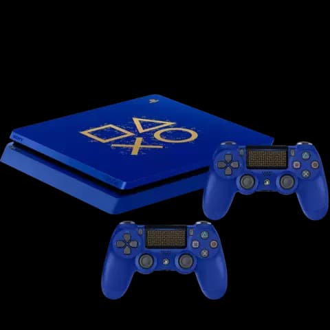 کنسول بازی پلی استیشن 4 اسلیم سونی 500 گیگابایت مدل DAYS OF PLAY LIMITED EDITION CUH-2116A