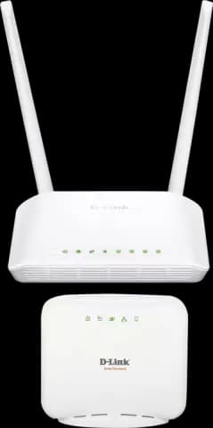 روتر بیسیم DUAL BAND D-LINK مدل DIR-803 به همراه مودم روتر ADSL مدل DSL-2520U
