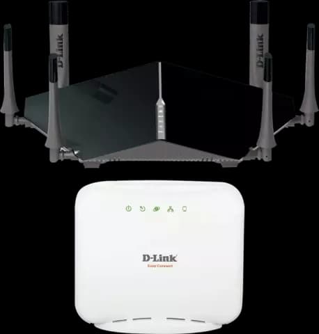 روتر بیسیم D-LINK ULTRA مدل DIR-890L به همراه مودم روتر ADSL مدل DSL-2520U