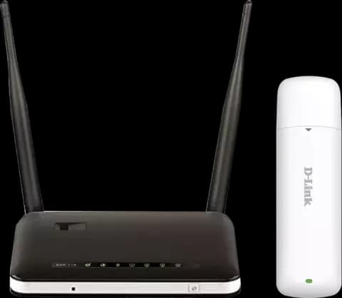 روتر بیسیم D-LINK 4G مدل DWR-116 به همراه مودم 3G مدل DWM-157