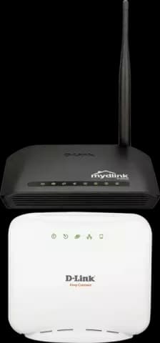 روتر بیسیم D-LINK مدل DIR-600L به همراه مودم روتر ADSL مدل DSL-2520U