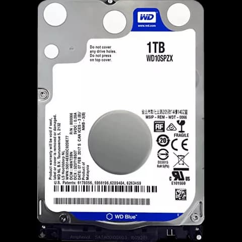هارد لپ تاپ 1ترابایت WD مدل WD10SPZX