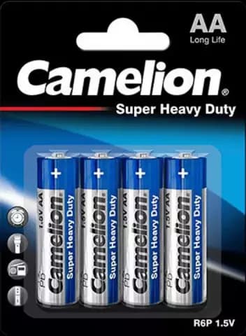 باتری قلمی Camelion مدل SUPERHEAVY DUTY R6P-BP4B
