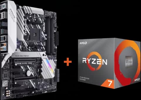 باندل مادربرد ASUS PRIME X470-PRO به همراه پردازنده AMD RYZEN 7 3800X