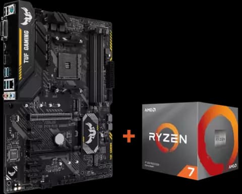 باندل مادربرد ASUS TUF X470 PLUS GAMING به همراه پردازنده AMD RYZEN 7 3800X