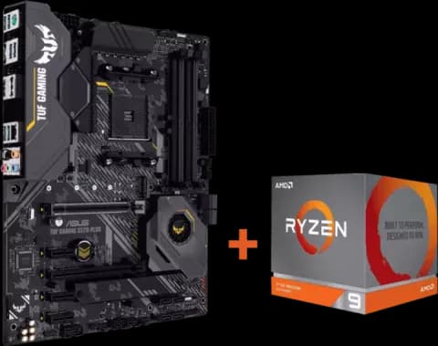 باندل مادربرد ASUS TUF X570 PLUS GAMING به همراه پردازنده AMD RYZEN 9 3900X