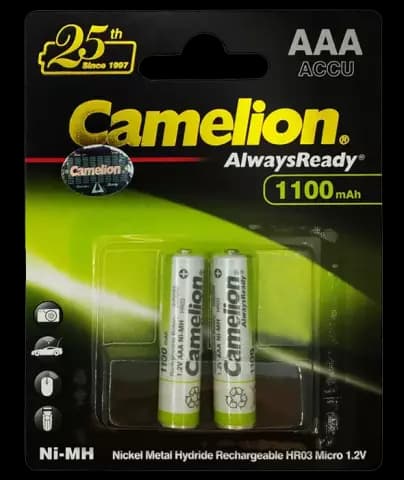 باتری نیم قلمی Camelion مدل AlwaysReady Ni-MH