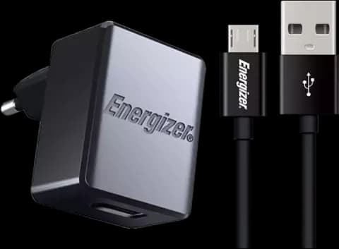 شارژر دیواری Energizer مدل ACA1AEUCMC3 به همراه کابل Micro USB