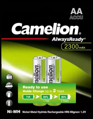 باتری قلمی Camelion مدل AlwaysReady Ni-MH