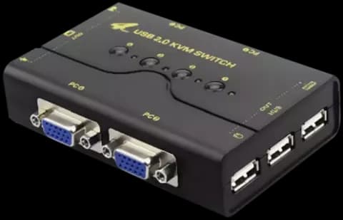 سوییچ 4 پورت KVM کی نت پلاس مدل KP-U624