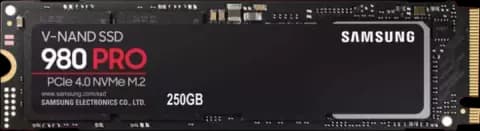 حافظه SSD اینترنال 250 گیگابایت Samsung مدل 980 PRO NVMe M.2