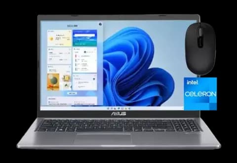 لپ تاپ 15.6 اینچ Asus مدل X515MA - BR001W به همراه موس مایکروسافت