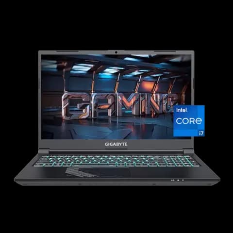 نمای جلو لپ تاپ گیمینگ 15.6 اینچ GIGABYTE مدل G5 MF5 H2EE353KH