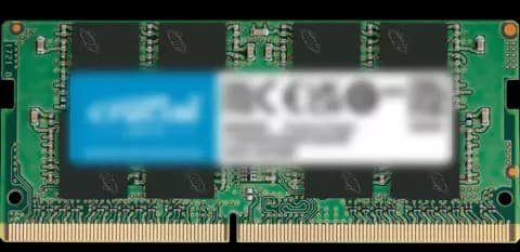 رم لپ تاپ 8 گیگابایت Crucial مدل CB8GS3200 DDR4 3200MHz