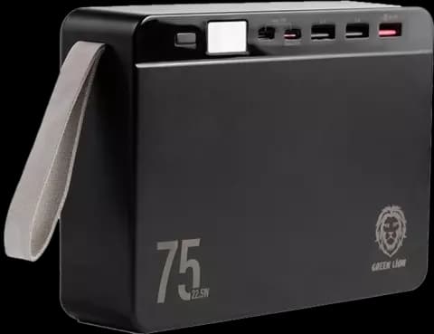 پاور بانک 75000 میلیآمپر ساعت Green Lion مدل Power Volt GNPRVLTPB75BK