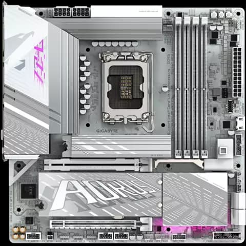 مادربرد GIGABYTE مدل Z890M AORUS ELITE WIFI7 ICE
