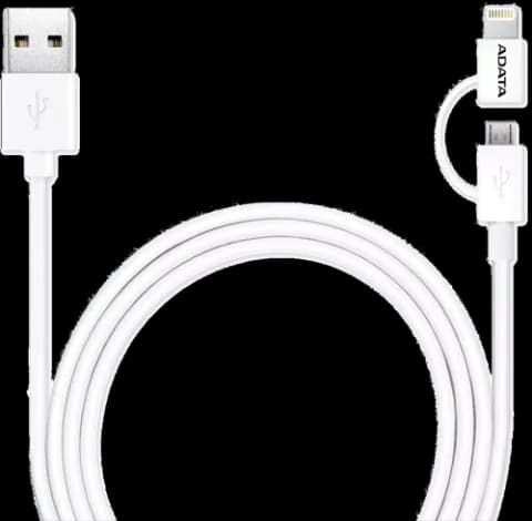 کابل USB به ADATA LIGHTNING مدل AMFI2IN1