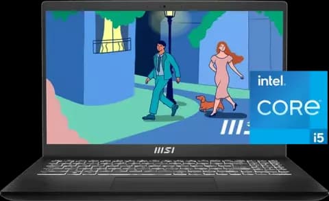 لپ تاپ 15.6 اینچ MSI مدل Modern 15 B12MO (i5 1235U-16GB-512GB SSD-FHD-Backlight)