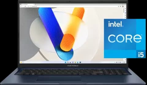 لپ تاپ 17.3 اینچ Asus مدل Vivobook 17 X1704VA-AU244 (i5 1335U-16GB-512GB SSD-FHD)