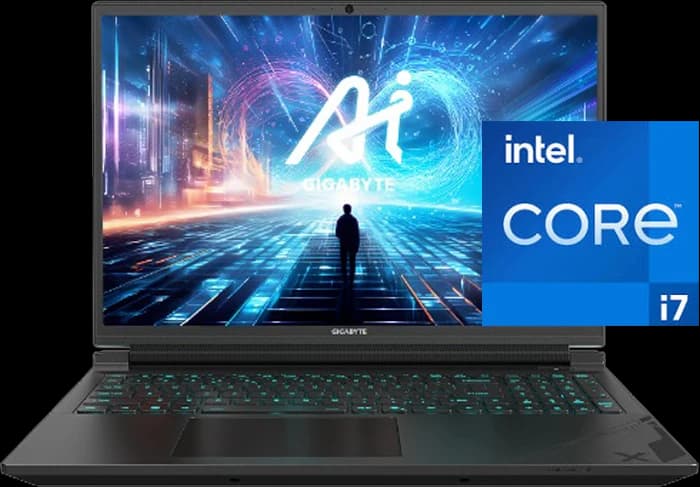 لپ تاپ گیمینگ 16 اینچ GIGABYTE مدل G6X 9KG 2024 43UK854SH (i7 13650HX-16GB-1TB SSD-RTX4060-WUXGA-Backlight)