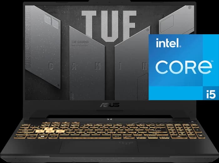 لپ تاپ گیمینگ 15.6 اینچ Asus مدل TUF Gaming F15 FX507ZC4-HN087 (i5 12500H-16GB-1TB SSD-RTX3050-FHD-Backlight)