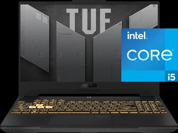 لپ تاپ گیمینگ 15.6 اینچ Asus مدل TUF Gaming F15 FX507ZC4-HN336 (i5 12500H-16GB-1TB SSD-RTX3050-FHD-Backlight)