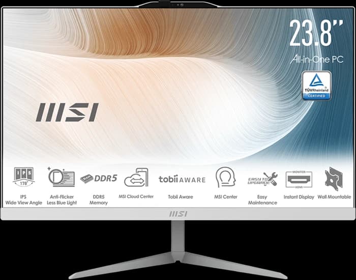 آل این وان (ALL IN ONE) 23.8 اینچ MSI مدل Modern AM242P 1M