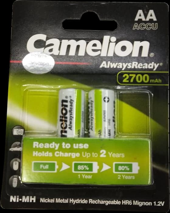 باتری قلمی Camelion مدل AlwaysReady Ni-MH