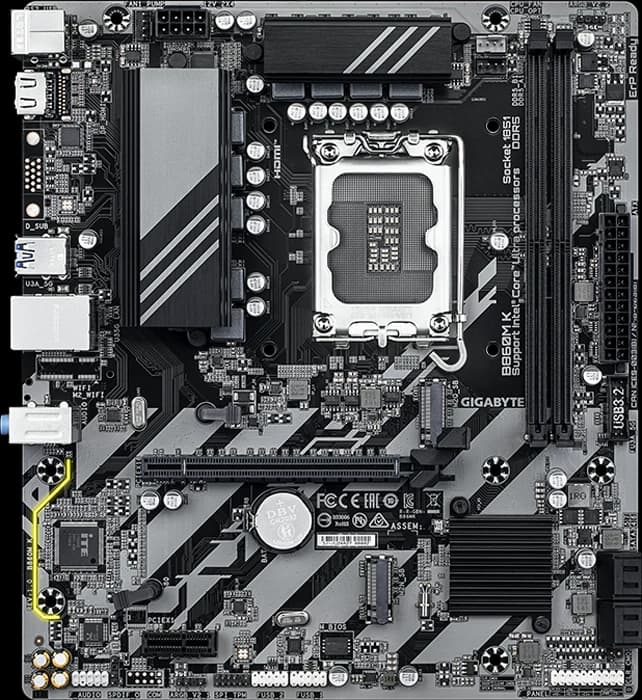 مادربرد GIGABYTE مدل B860M K DDR5