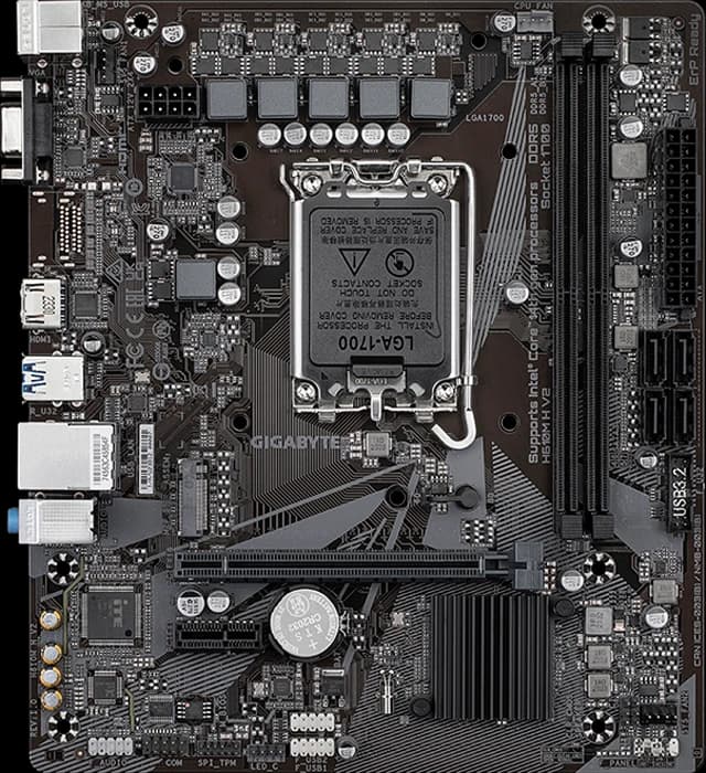 مادربرد GIGABYTE مدل H610M H V2 (rev. 1.0)