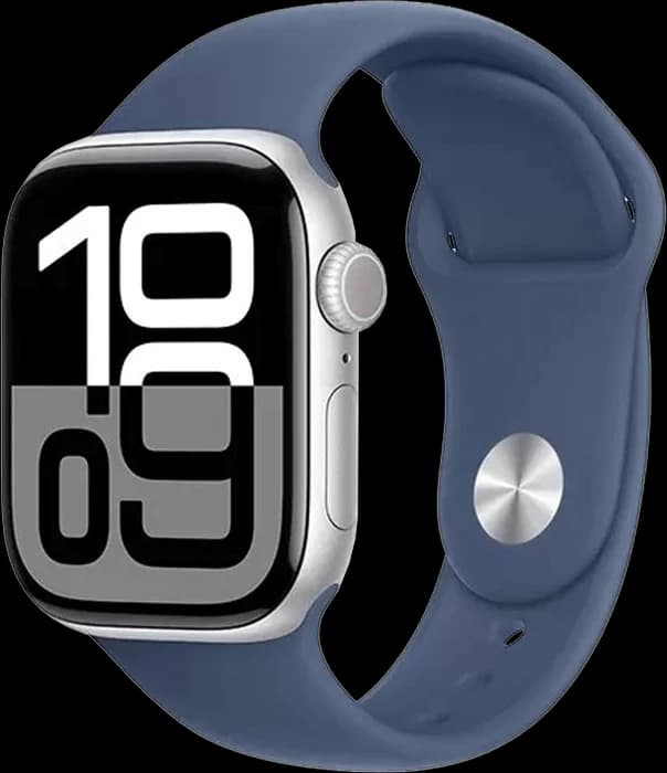 ساعت هوشمند Apple Watch سری 10 مدل Silver AL Denim SB 46MM