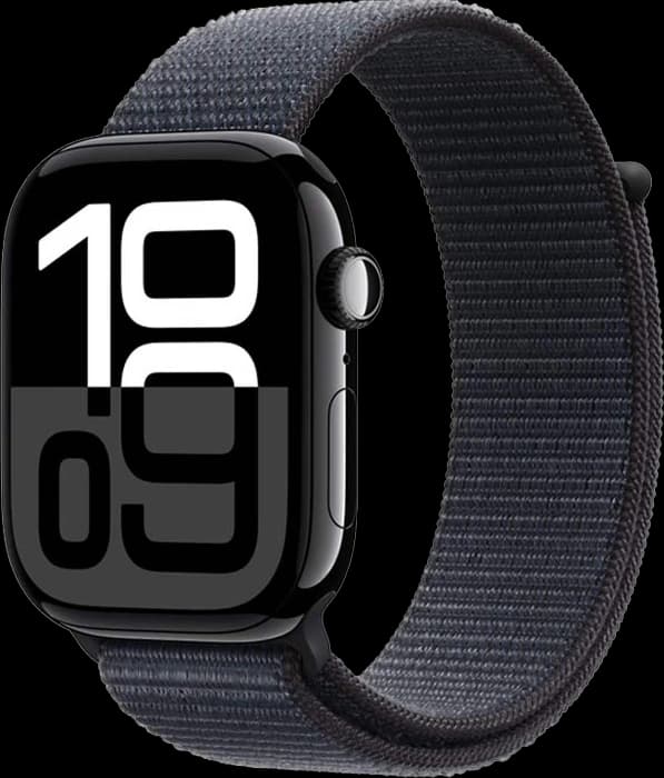 ساعت هوشمند Apple Watch سری 10 مدل Jet BlacK Al Ink SL 46MM