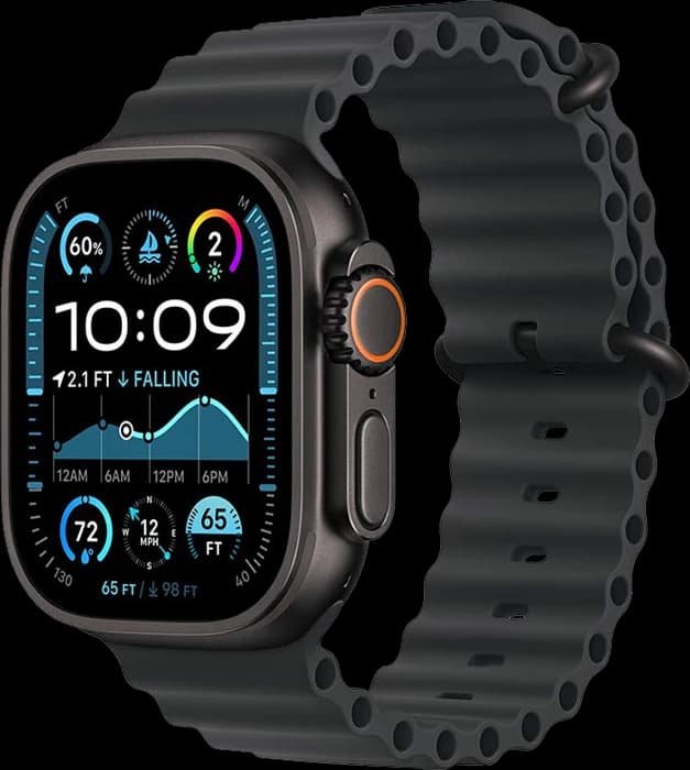 ساعت هوشمند Apple Watch سری Ultra 2 مدل Black Ti Black Ocean Band 49MM