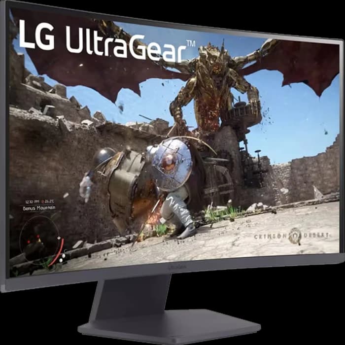 مانیتور گیمینگ 32 اینچ LG مدل UltraGear 32GS60QC-B