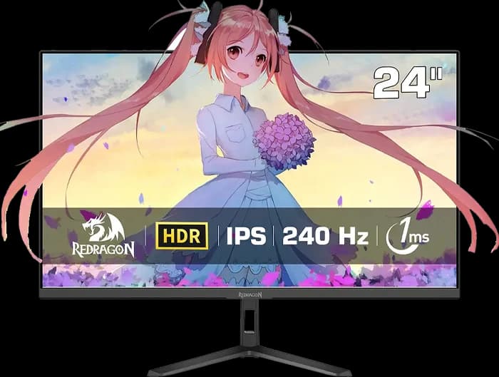 مانیتور گیمینگ 24 اینچ Redragon مدل GMW2481SE