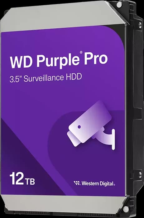 هارد اینترنال 12 ترابایت WD مدل Purple Pro Surveillance WD122PURP