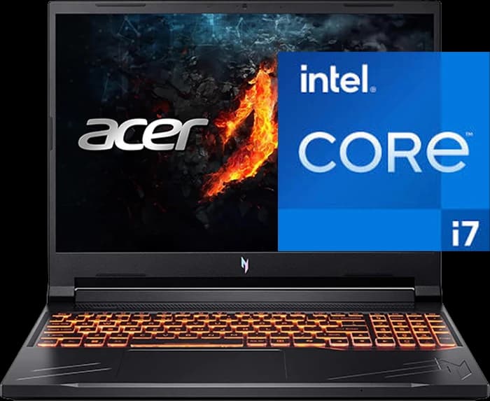 لپ تاپ گیمینگ ۱۶ اینچ Acer مدل NITRO V 16 ANV16 71 760Q (Core i7 14650HX-16GB-512GB SSD-RTX 4050-WUXGA-Amber Backlit-Bag)