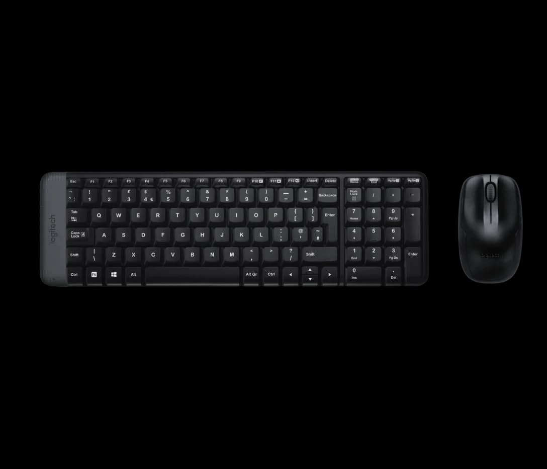 کیبورد و موس بیسیم Logitech مدل MK220