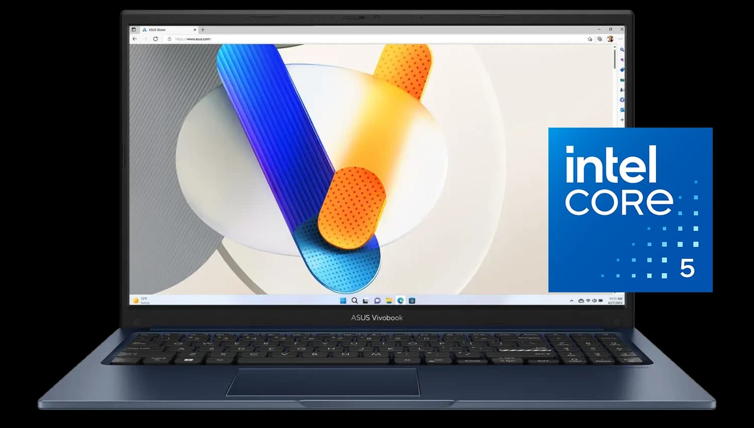 لپ تاپ 14 اینچ Asus مدل Vivobook 14 X1404VAP-V14.C58256 (Core 5 120U-8GB-256GB SSD-Intel Graphics-FHD)