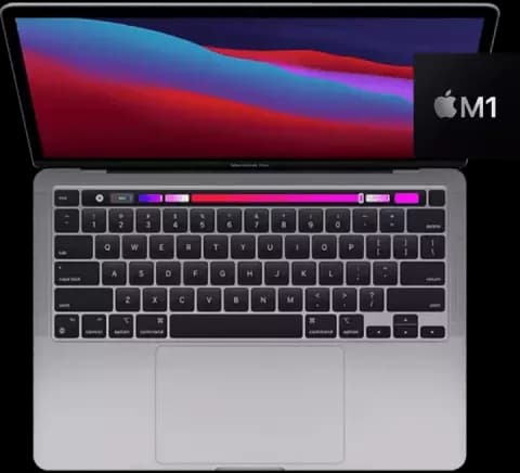 لپ تاپ 13.3 اینچ Apple مدل MacBook Pro 2020 MYD82 با تاچ بار