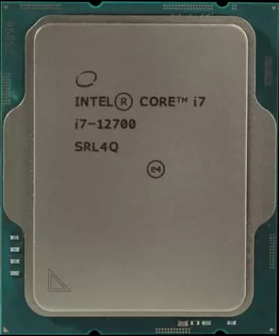 پردازنده Intel مدل Core i7 12700