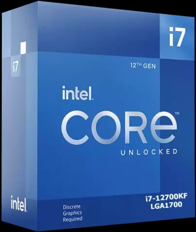 پردازنده Intel مدل Core i7 12700KF