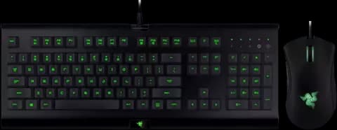 کیبورد و موس سیمی گیمینگ Razer مدل CYNOSA PRO + DEATHADDER BUNDLE